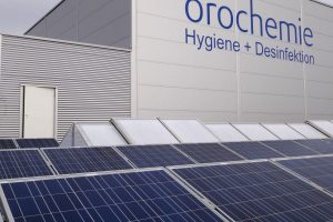 orochemie-Dach Fotovoltaik-Anlage
